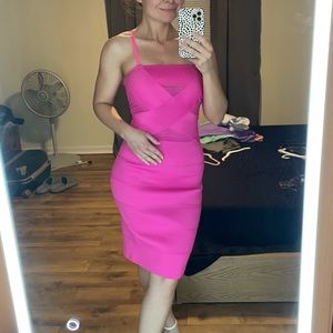 Never worn Barbie Pink bandage dress from DreamGirl